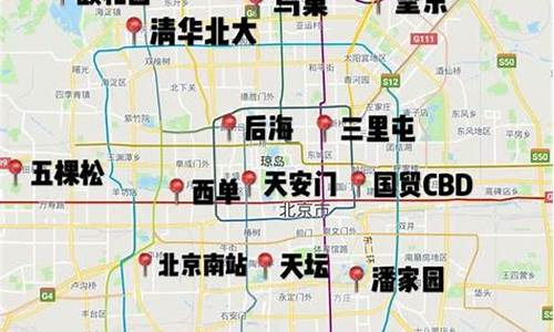 北京自助游路线地图_北京自助游路线地图高清