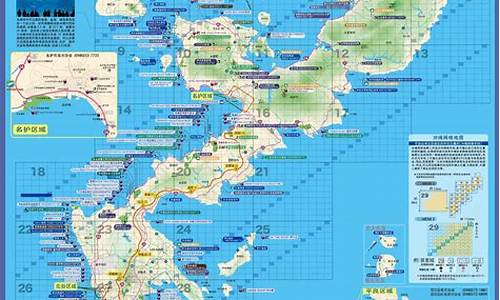 日本冲绳地图_日本冲绳地图卫星地图